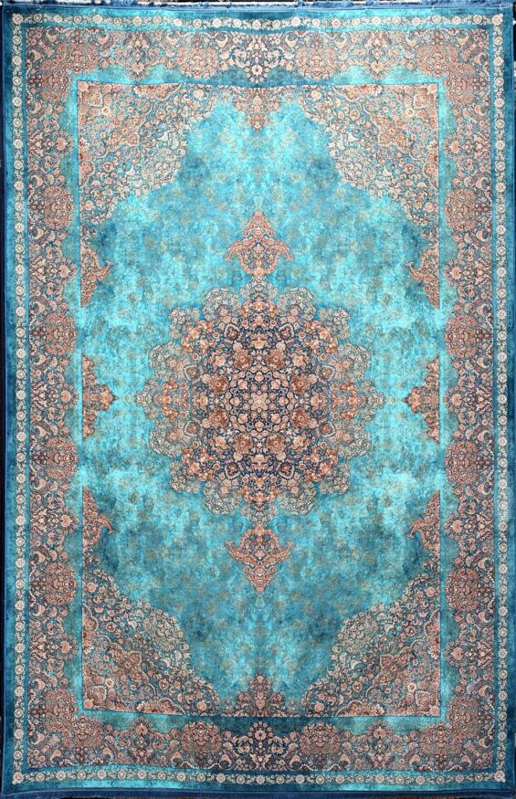 طرح 6 - فرش محتشم - 1200 شانه - کلکسیون قم