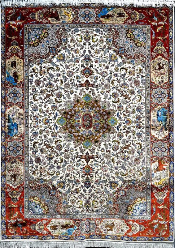 طرح 14 - فرش دستکار - 1200 شانه