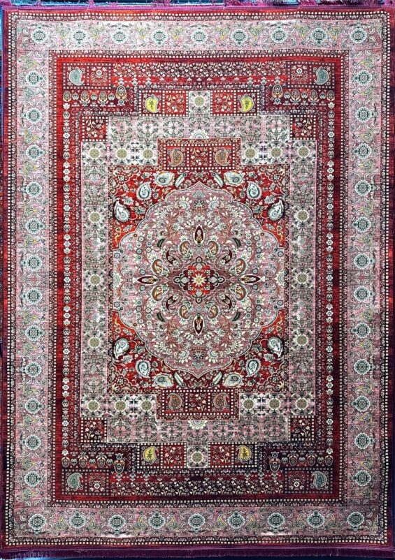 طرح 65 - فرش پردیسان - 1200 شانه - کلکسیون قم