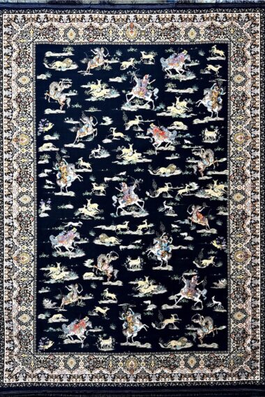 طرح 71 - فرش پردیسان - 1200 شانه - کلکسیون قم