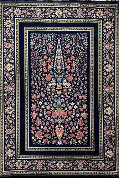 طرح 72 - فرش پردیسان - 1200 شانه - کلکسیون قم