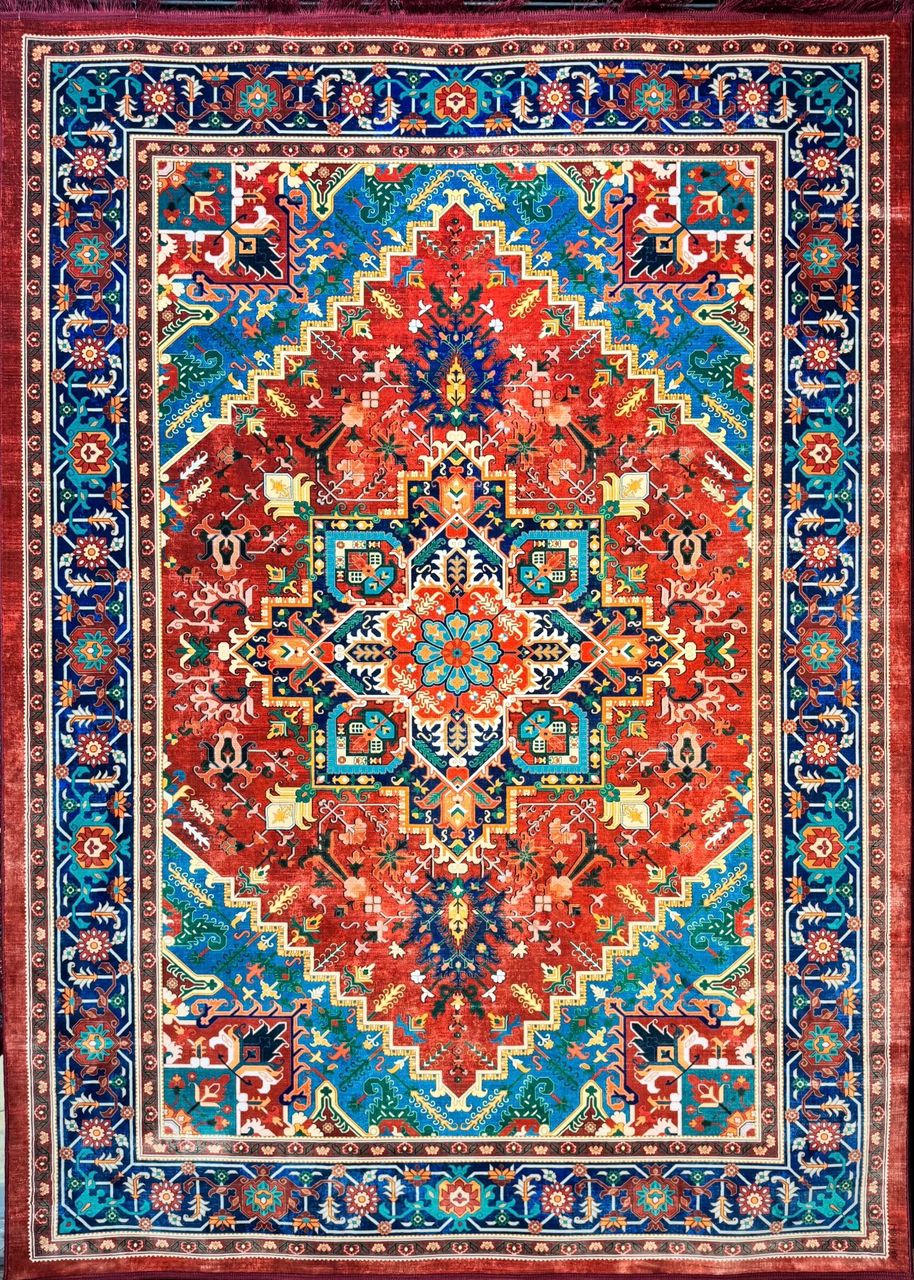 2 طرح 77 - فرش پردیسان - 1200 شانه - کلکسیون قم - Image 1