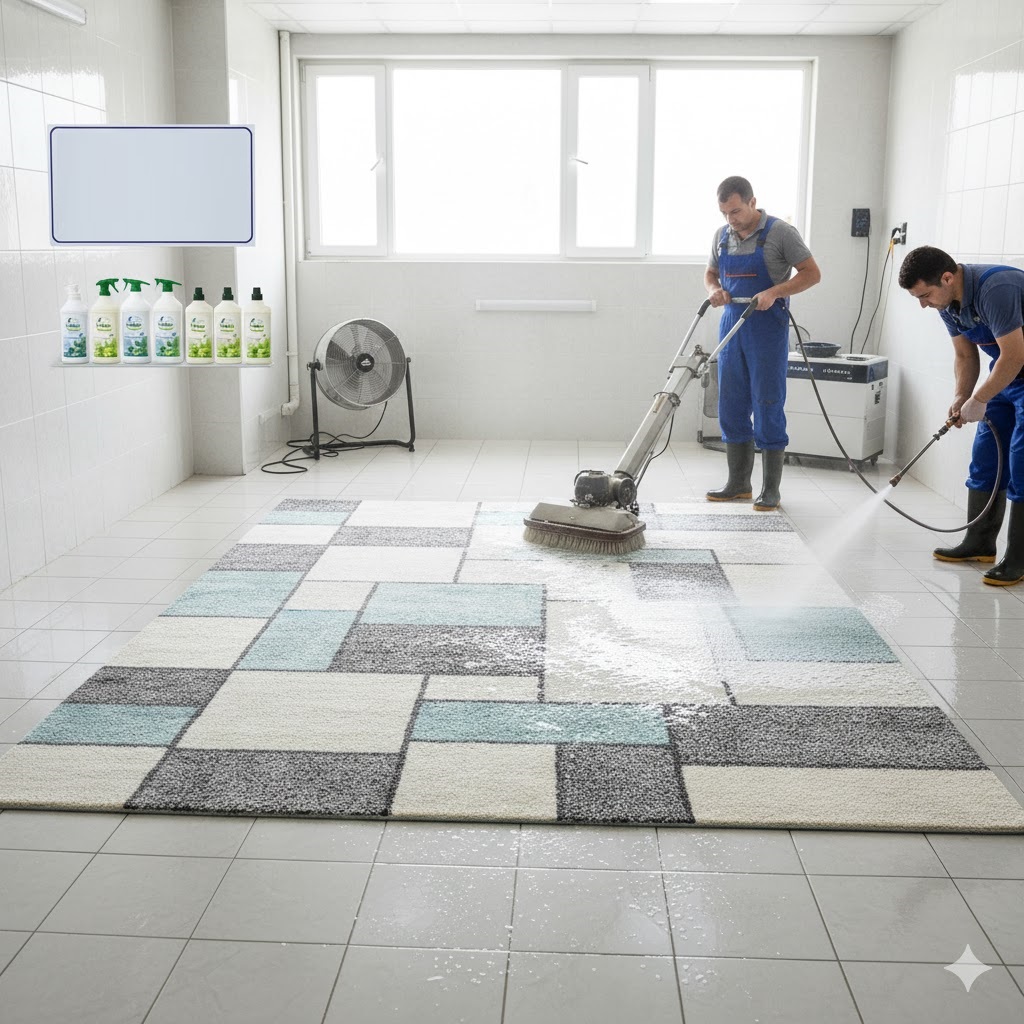 نگهداری و شستشوی فرش اکلریک